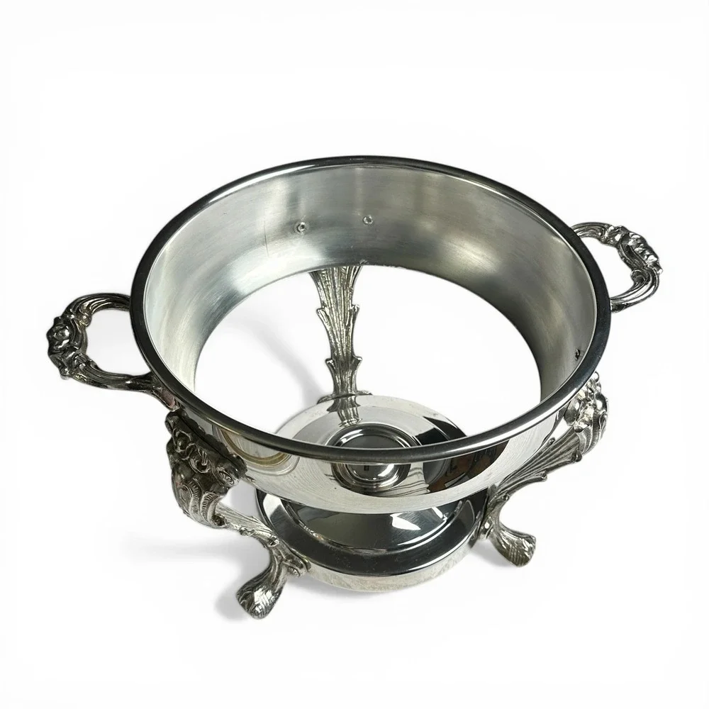 Pyrex vintage silver
